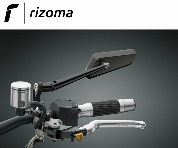 Picture of Rizoma Universal LEFT HAND black rearview mirror CIRCUIT BS202B