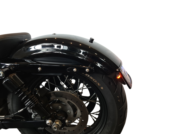 Picture of Sportster / Iron & Forty-Eight - 2011-2018  -Fender Eliminator Tail Tidy with 3-in-1 lights