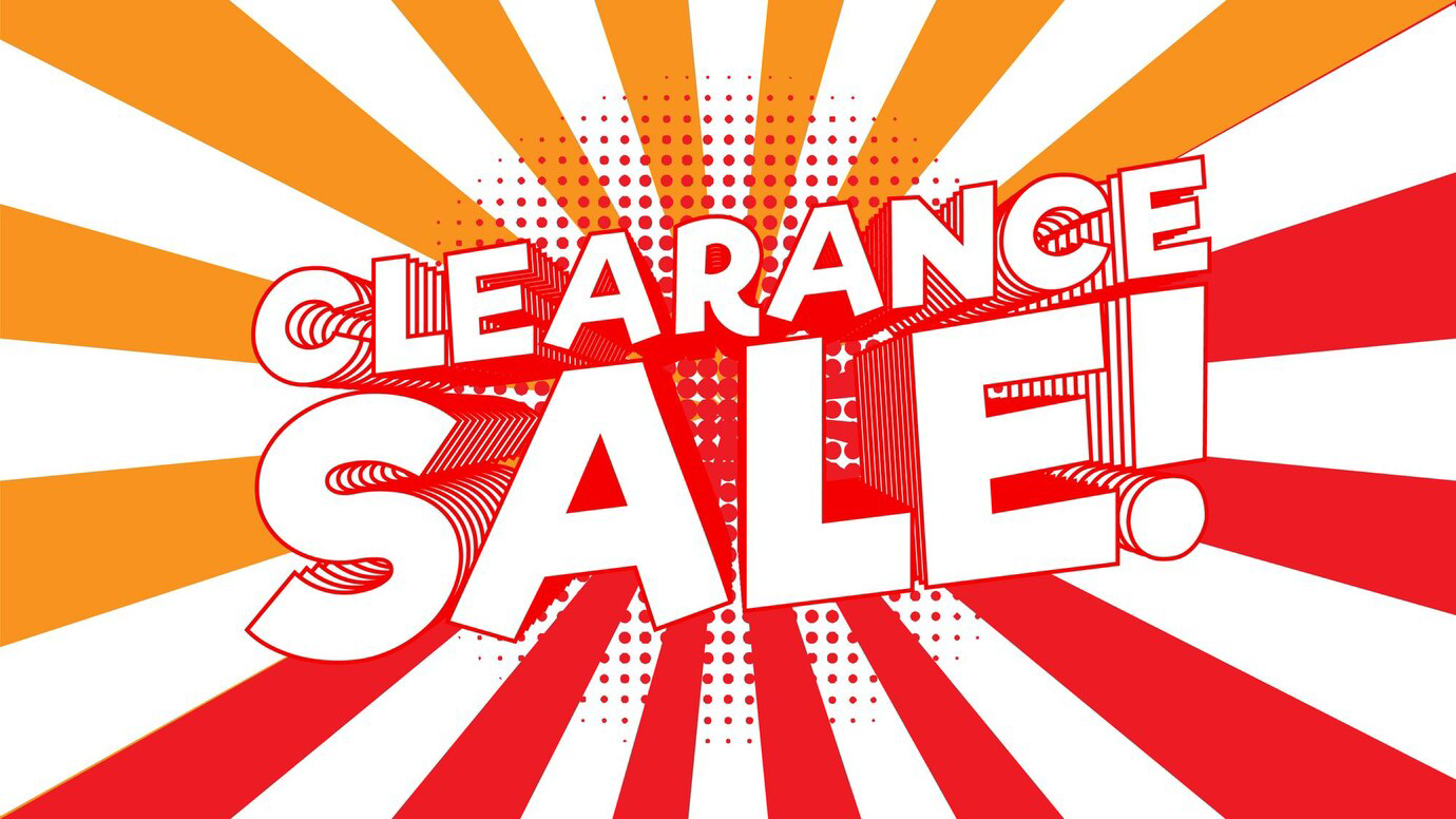 Picture for category Clearance SALE!