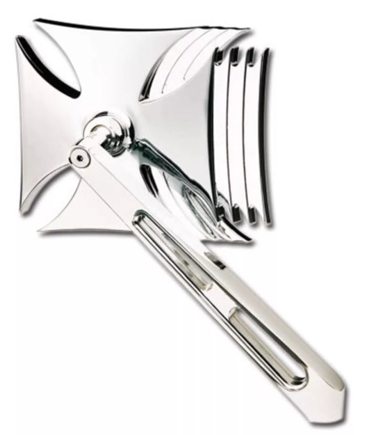 Picture of Iron Cross Mirror Chrome